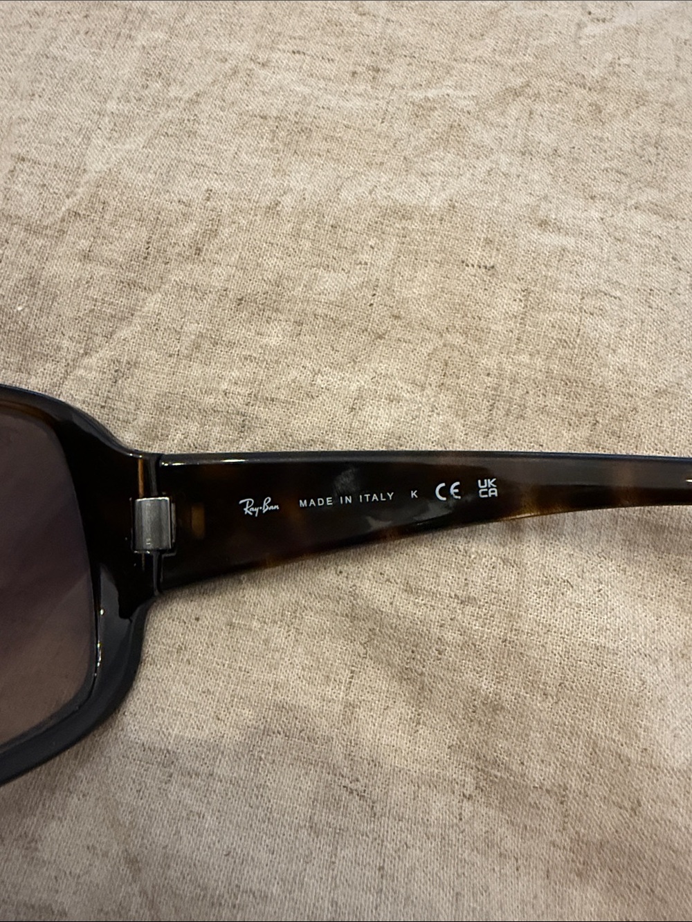 Ray-Ban Women's Oversized Tortoise Shell Sunglasses with Brown Lenses - Picture 5 of 5